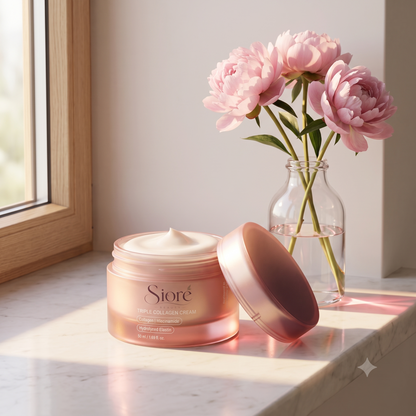 Sioré – #1 Korean Glass Skin Triple Collagen Cream