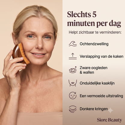 Sioré Anti-Aging Face Brush | Het 50+ Geheim Voor Een Strakke Kaaklijn