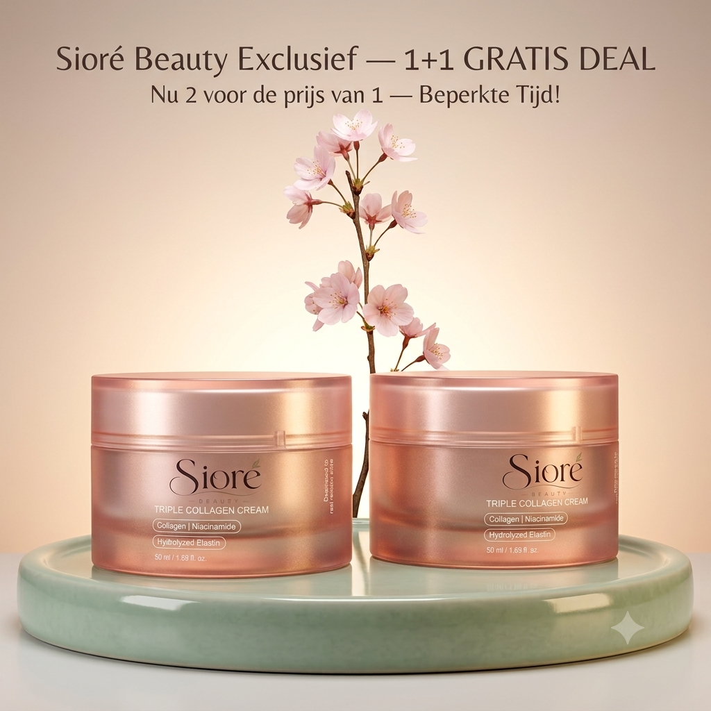 Sioré – #1 Korean Glass Skin Triple Collagen Cream