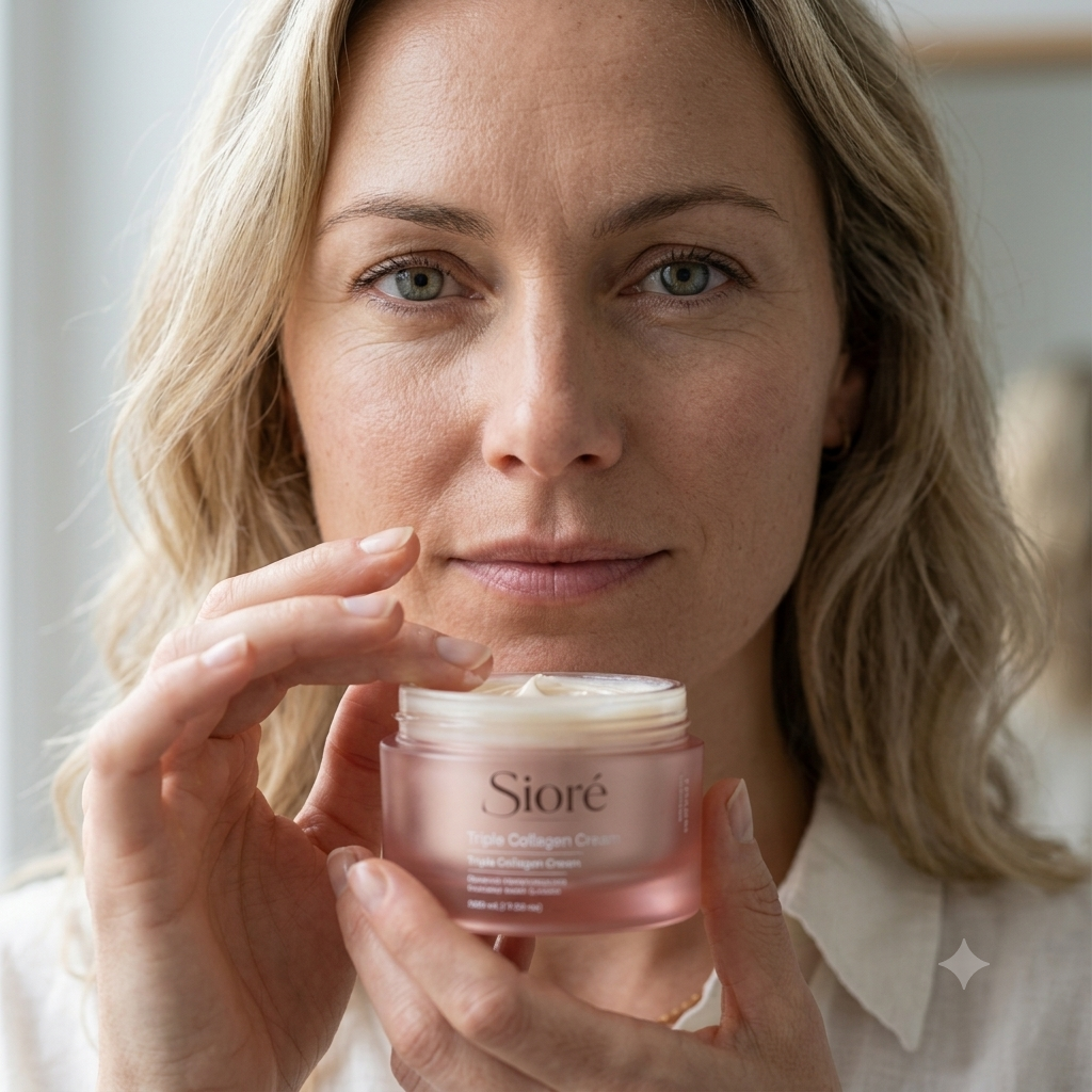 Sioré – #1 Korean Glass Skin Triple Collagen Cream